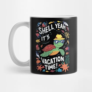 Turtle Swimming Vacation Mug